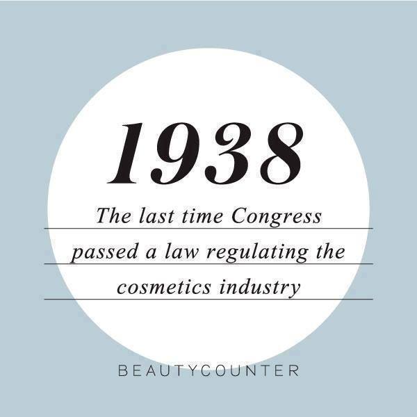 Better Beauty Vermont Beautycounter the last time Congress passed a law regulating the cosmetics industry was 1938