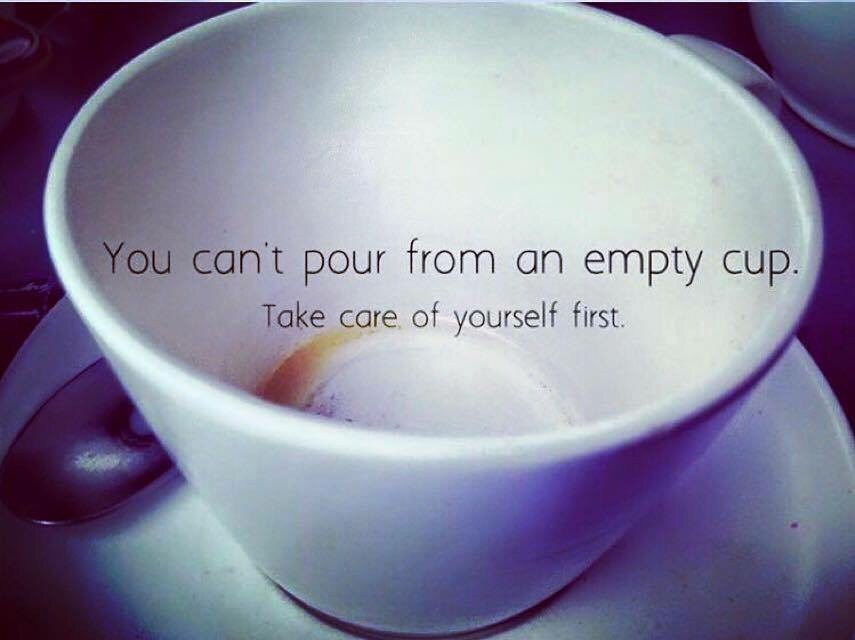 Better Beauty Vermont You can't pour from an empty cup, take care of yourself first