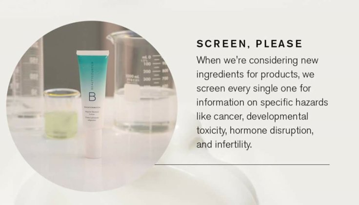 Better Beauty Vermont- When Beautycounter is considering new ingredients for products, we screen every single one for information on specific hazards like cancer, developmental toxicity, hormone disruption, and infertility