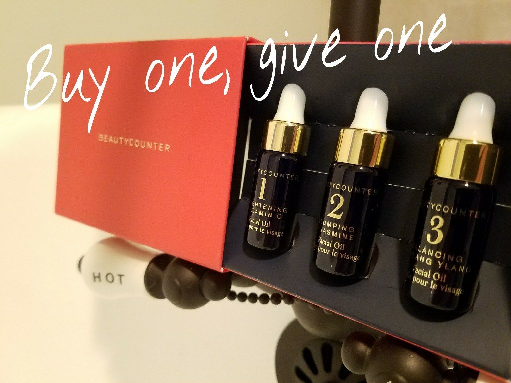 Better Beauty Vermont Beautycounter Mini Oils- Buy one give one for Cancer